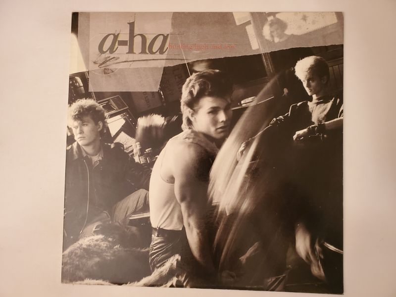 a-ha Hunting High and Low vinyl record
